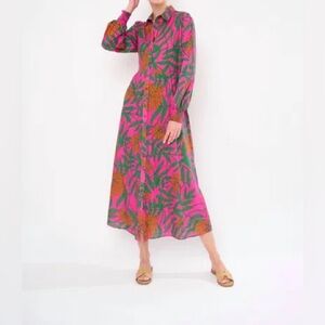 Flora bea Tinsley Midi Shirtdress